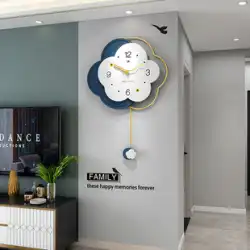 モダンなミニマリストの壁時計リビングルームホームファッション 2021 新ネットレッド時計ライト高級装飾クリエイティブ時計壁掛け
