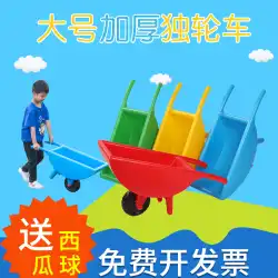 小型トロリー感覚一体型一輪車おもちゃ幼稚園用一輪車