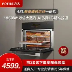 Fangtai E3 組み込み蒸し、焙煎、揚げオールインワン機械オーブン蒸し器家庭用スチームオーブンエアフライヤー公式旗艦店