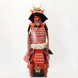 レトロな日本の武士の鎧モデル真田幸村の装飾品ノスタルジックな装飾研究デスクトップスクリプトキル推奨