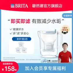 【入門に最適】BRITA 浄水器 デザイナーズフィルターポットシリーズ + 標準フィルターセット