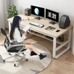コンピュータデスク デスクトップデスク 家庭用学生 勉強机 シンプルなデスク シンプルな寝室 小さなアパートのテーブル