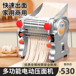 Huaou 製麺機電動業務用製麺機家庭用全自動小型ステンレス鋼混練麺混練オールインワンマシン