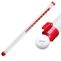 ゴルフボールピッカープラスチックボールピッカーチューブ手でボールを拾いますピッカーがボールを拾ってボールを収集します21パックピックアップクラブ