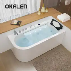 O&#39;Keren ジャグジー ホーム 大人用 恒温暖房バスルーム バス滝 アクリル独立浴槽