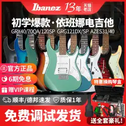 Ibanez アイバナ エレキギター GRX40/70QA GRG170DX/121 AZES 初心者ギターセット