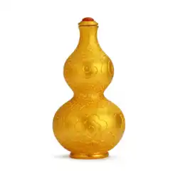 北京金古法純金[福路平安]金ひょうたん装飾品カスタマイズされた絶妙なギフトボックス包装