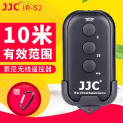 JJC は、ソニーミラーレス A7SIII A9II A7R2 A7R3/R4 A6300 A6500 A6600 A6400 A7RII カメラ selfie ワイヤレスリモコン A7RM4/M3 に適しています。