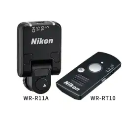 Nikon WR-R11a+WR-T10 WR-R11b ワイヤレスリモコン Z9 D6 D5 D850 D810 およびその他のラウンドインターフェイスカメラリモコンに適しています