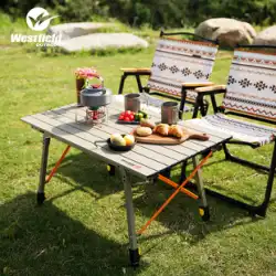 Ifly 屋外折りたたみテーブルエッグロールテーブルキャンプテーブルポータブルアルミ合金ピクニックキャンプテーブルと椅子機器用品