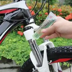 本物のセーリングマウンテンバイク自転車フロントフォークショックアブソーバーオイルピストンストラット潤滑剤特殊シリコーンオイル機器