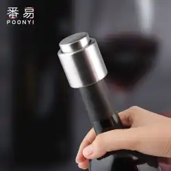 家庭用クリエイティブボトルキャップ赤ワインストッパー真空ワインストッパーワイン保存シールプラグステンレス鋼真空ボトルストッパー