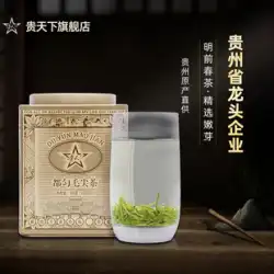 Guitian Xia Duyun Maojian 特級 2022 Mingqian 新茶貴州雲呉緑茶 1972 クラシック缶 60g