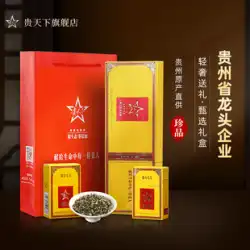 Guitianxia 2023 新年茶 Mingqian Duyun Maojian Tea Treasures セレクション インペリアル イエロー スタイル ギフトボックス