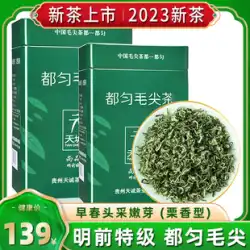 貴州緑茶特別な明前都雲毛尖茶 2023 新茶芽手作り春茶濃い味のお茶 250 グラム