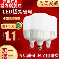 1 つ購入すると、無料の省エネ電球 LED 電球白色光防水ハイパワーが得られます